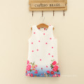 lolita style floral baby girls dresses casual knee-length cute female woman clothes baby girls crew neck